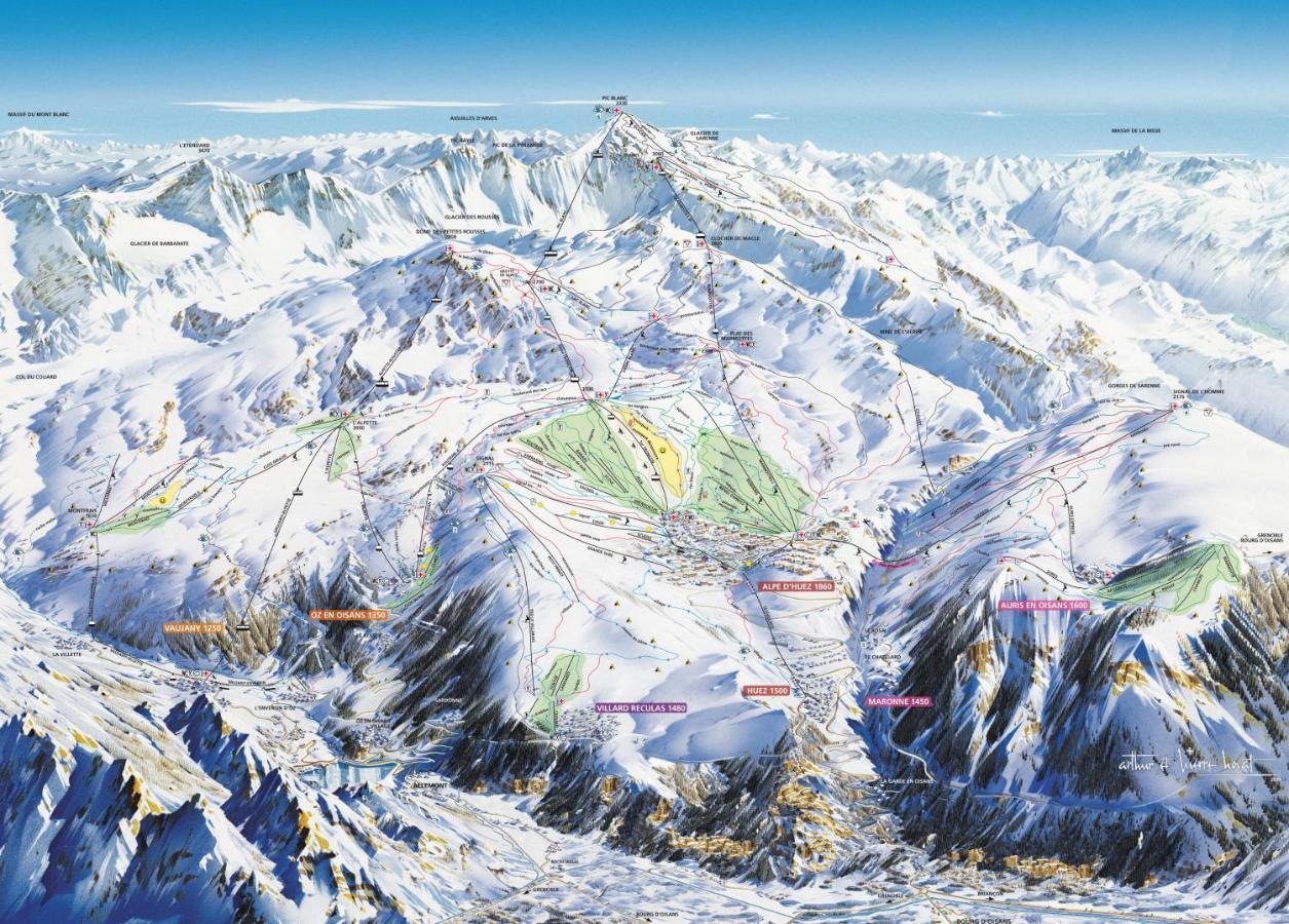 Chalet De L'Oisans Allemont Luaran gambar